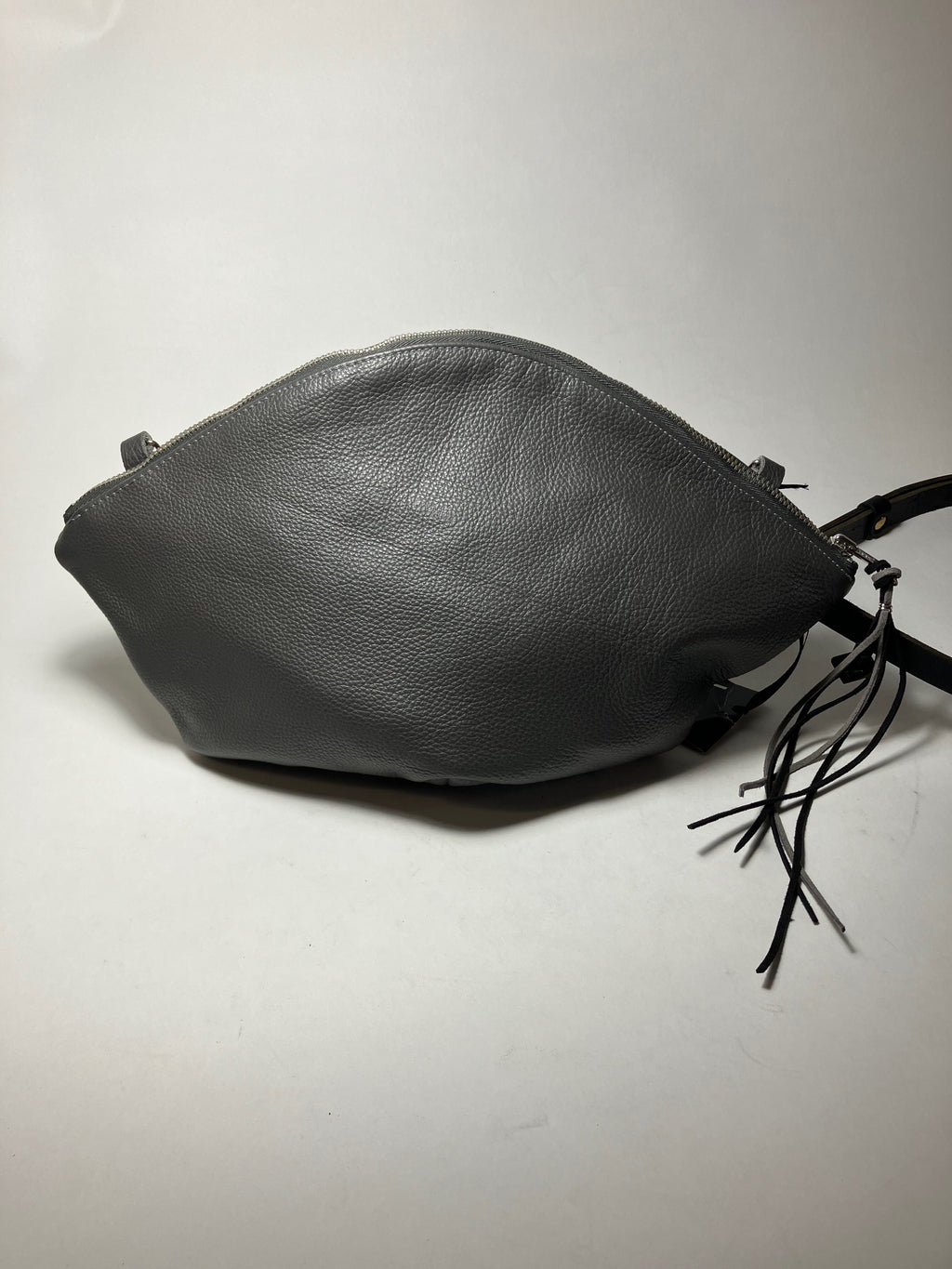 SAMPLE Leather pouch, evening clutch, small leather purse