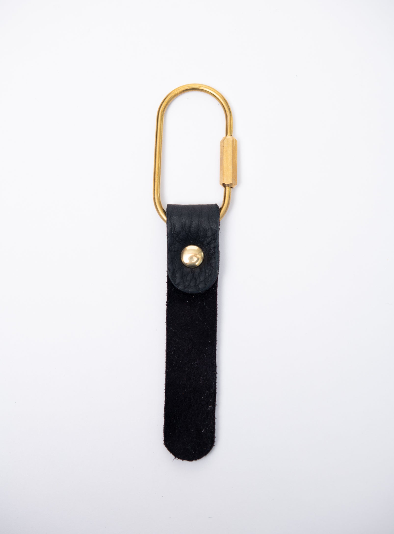 Leather keychain PISE model