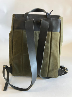 SAMPLE Leather rucksack MILAN model