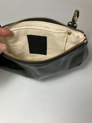 SAMPLE Leather fannypack, belt bag, pouch