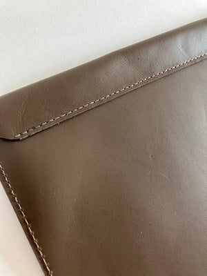 SAMPLE Leather laptop sleeve, laptop cover, ipad case