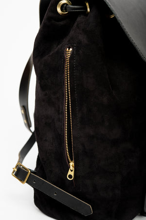 Leather rucksack MILAN model