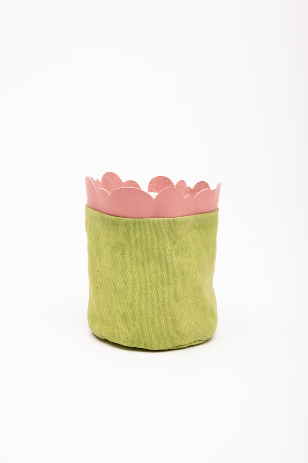 Panier de maison, porte-pot de fleurs, panier de rangement en toile cirée modèle CHARLOTTE