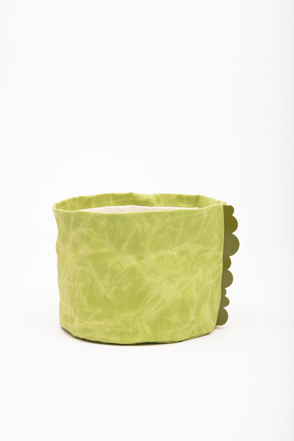 Panier de maison, porte-pot de fleurs, panier de rangement en toile cirée modèle CHARLOTTE