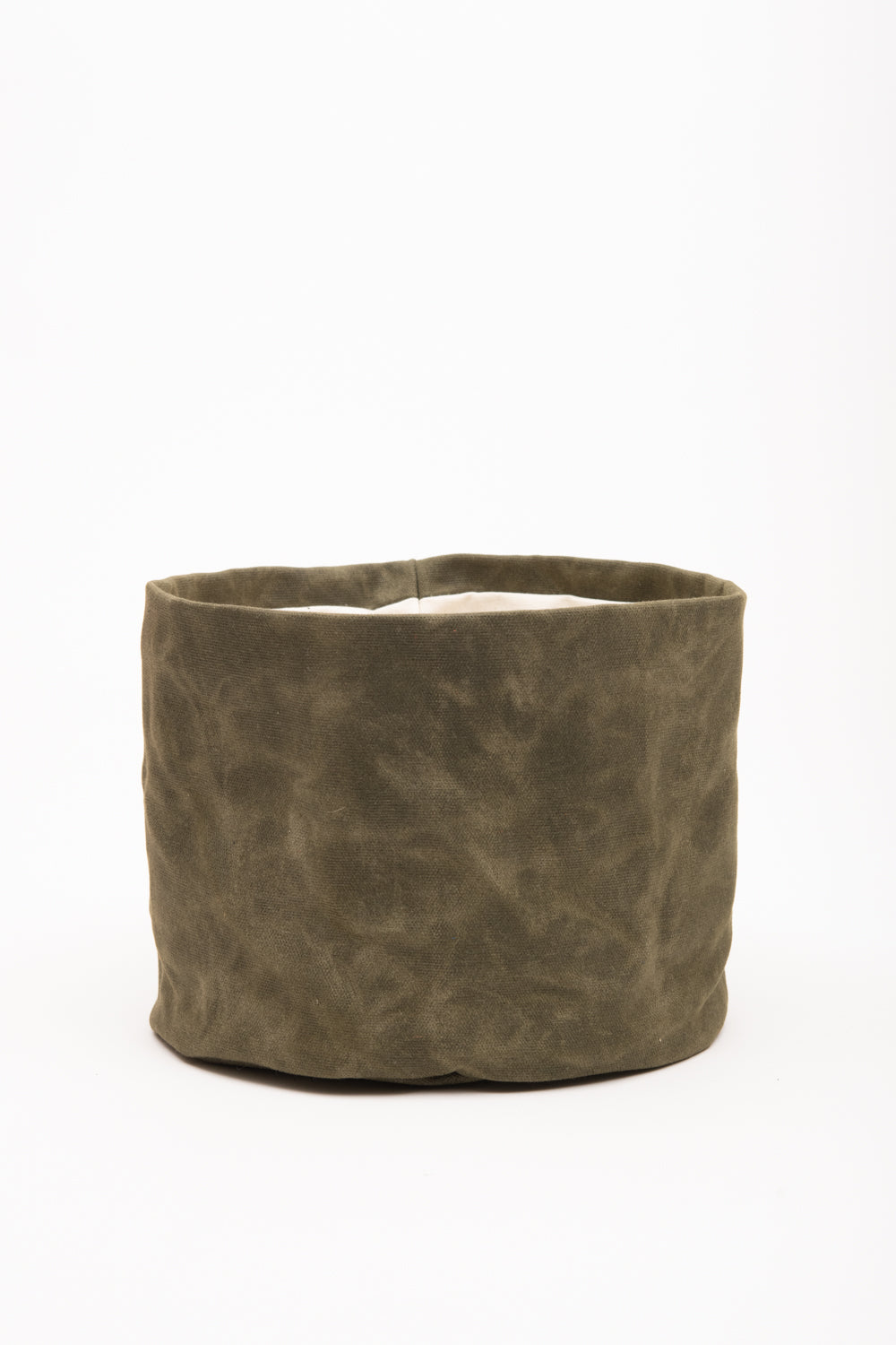 Panier de maison, porte-pot de fleurs, panier de rangement en toile cirée modèle CHARLOTTE