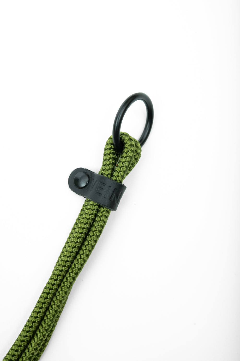 Support à plante en cuir récupéré et corde modèle FRAISIER