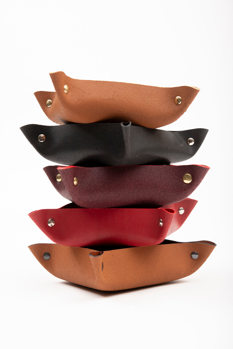 Catchall Tray, Leather Tray ANSE model – Veinage