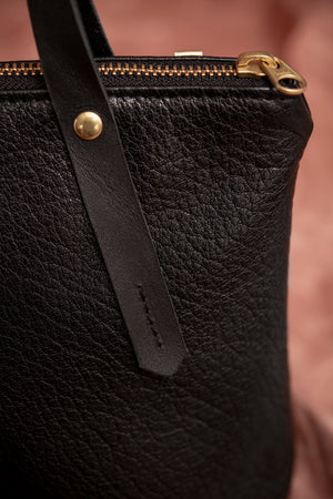 PAPINEAU leather handbag, Veinage handmade in Montreal, Canada