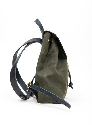 backpacks leather canada Leather rucksack MILAN model – Veinage