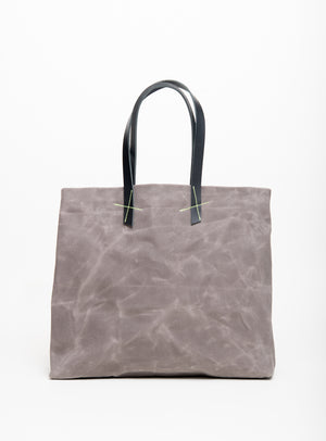 Large canvas tote bag VEINAGE x ANGLE MTL, handmade in Montreal, Canada