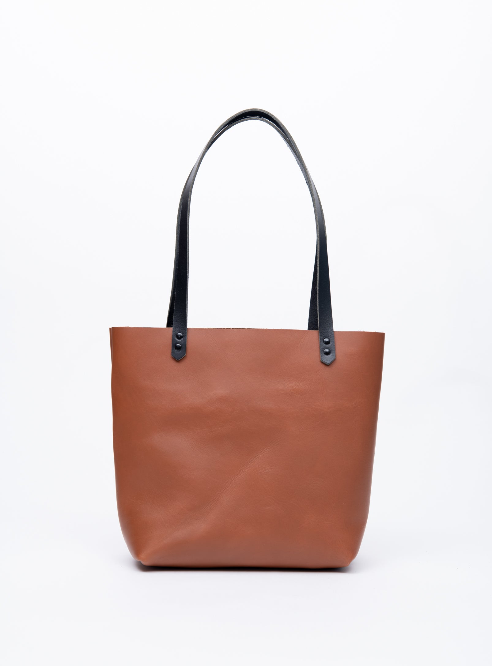 Florence Tote Leather Bag Croco-Embossed Orange