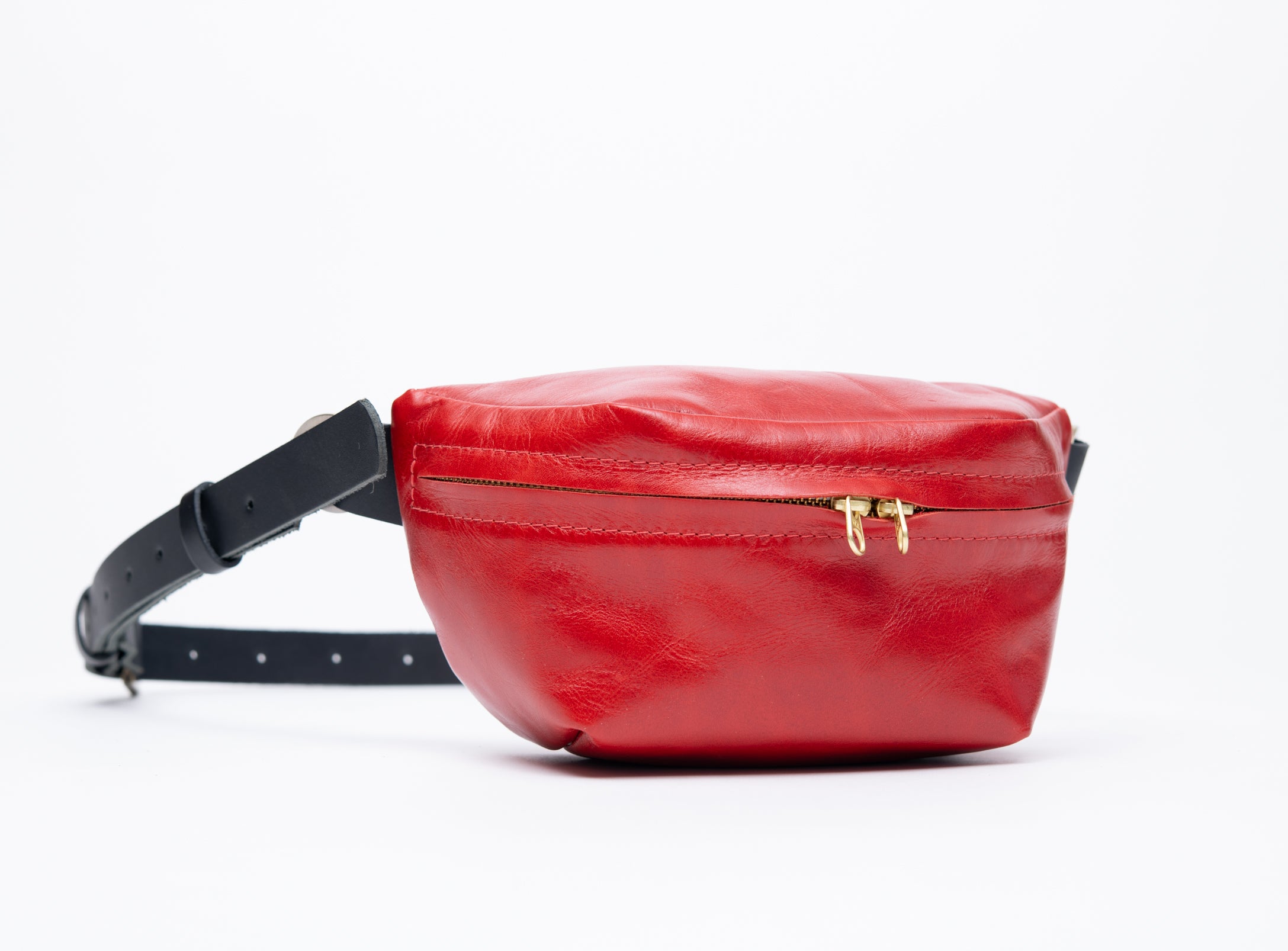 Leather fanny pack MUSA model